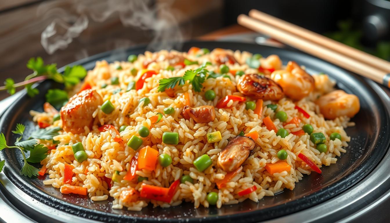 Blackstone Fried Rice: Sizzling Griddle Perfection