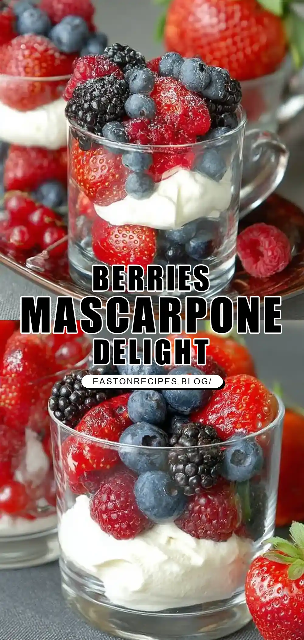 Berries with Sweet Mascarpone Cream Recipe