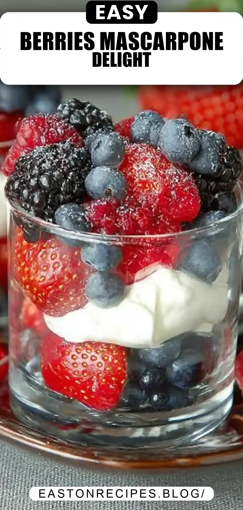 Berries with Sweet Mascarpone Cream Recipe