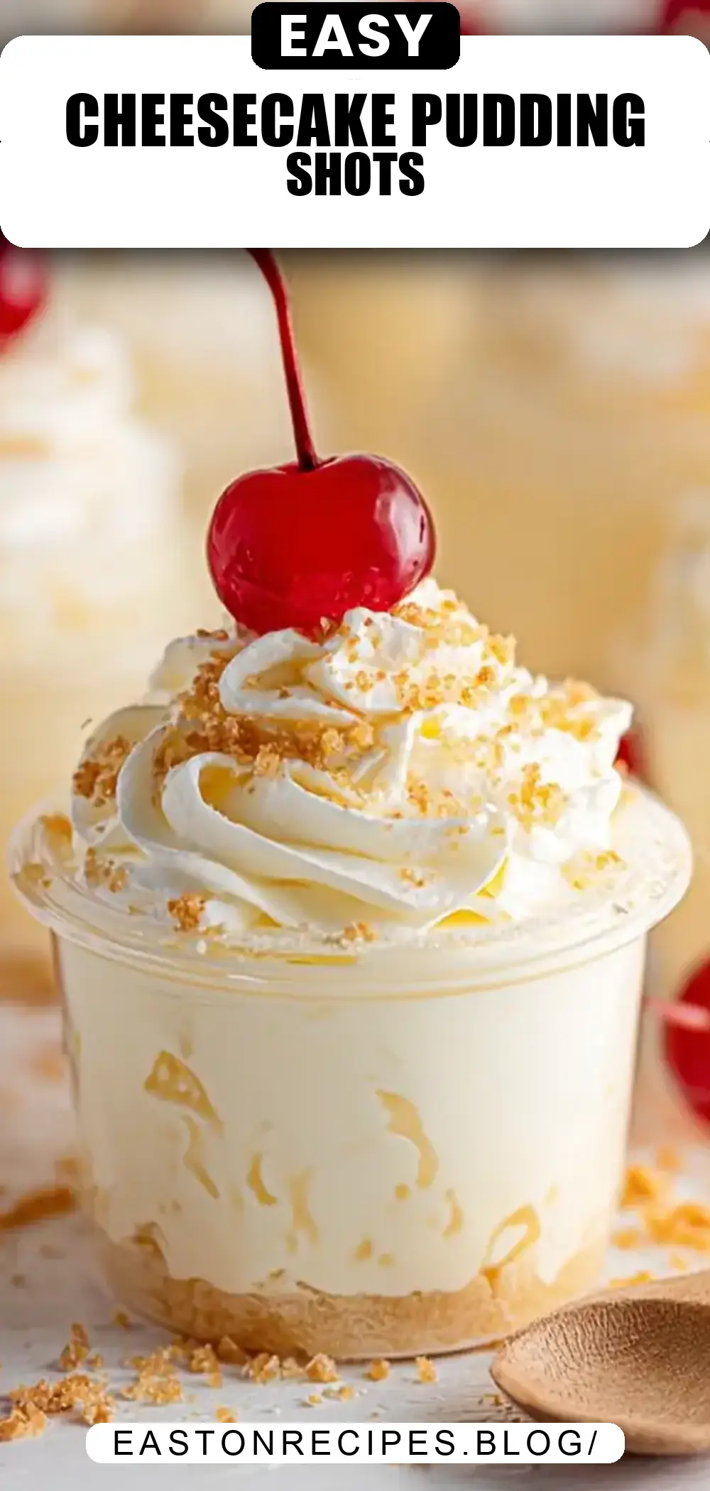 RumChata Cheesecake Pudding Shots