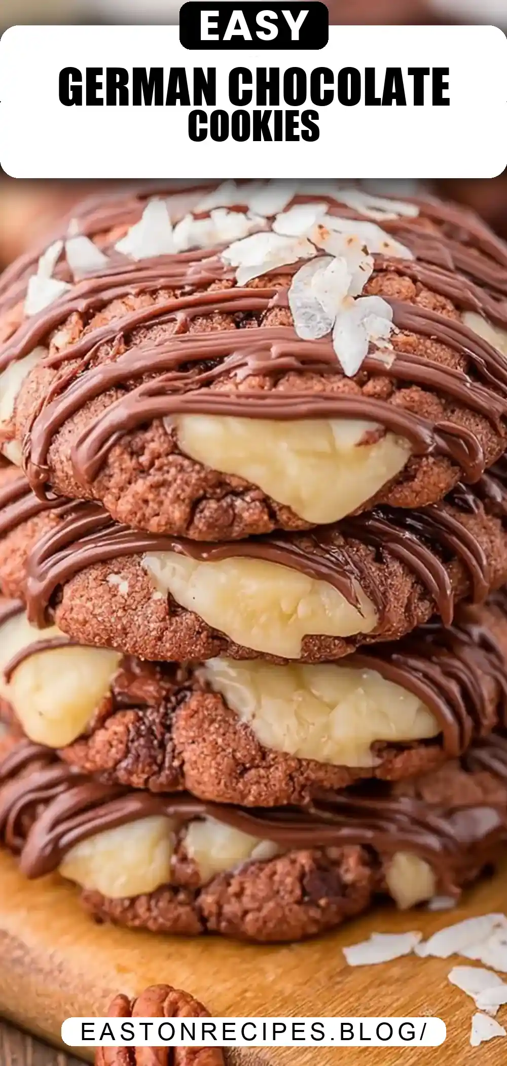 German Chocolate Cake Cookies