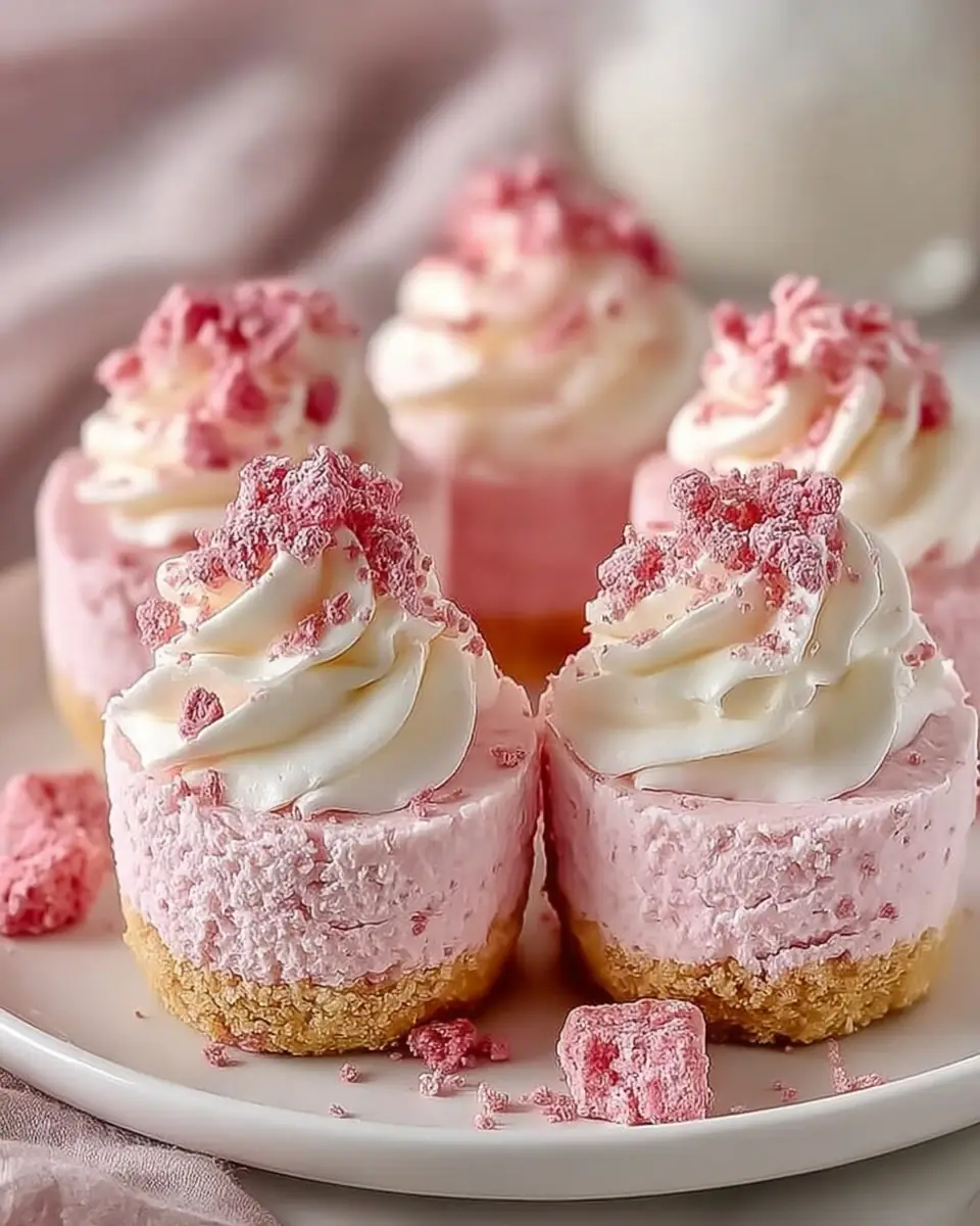 No Bake Pink Velvet Cheesecake Bites: Easy, Creamy, and Perfectly Pretty