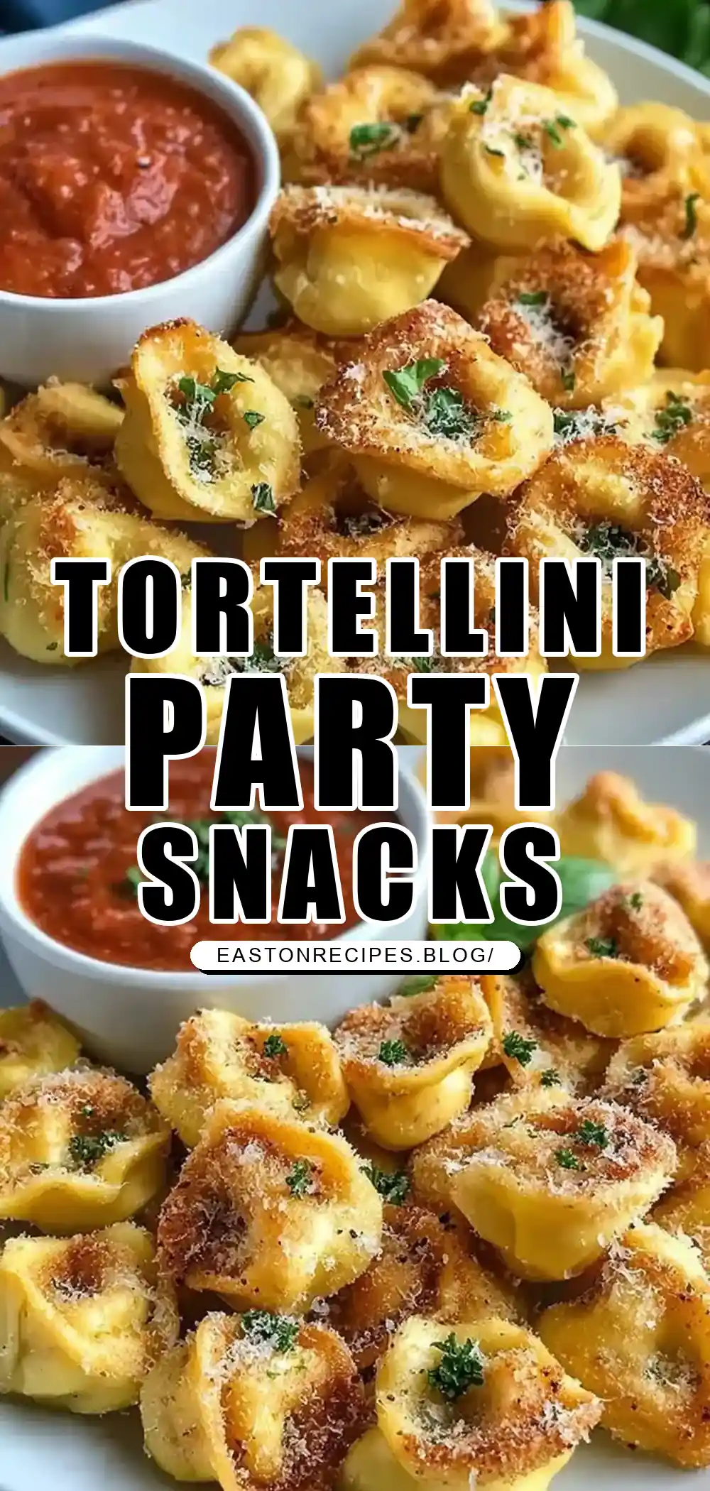 DELICIOUS TORTELLINI PARTY SNACKS READY IN 30 MINUTES