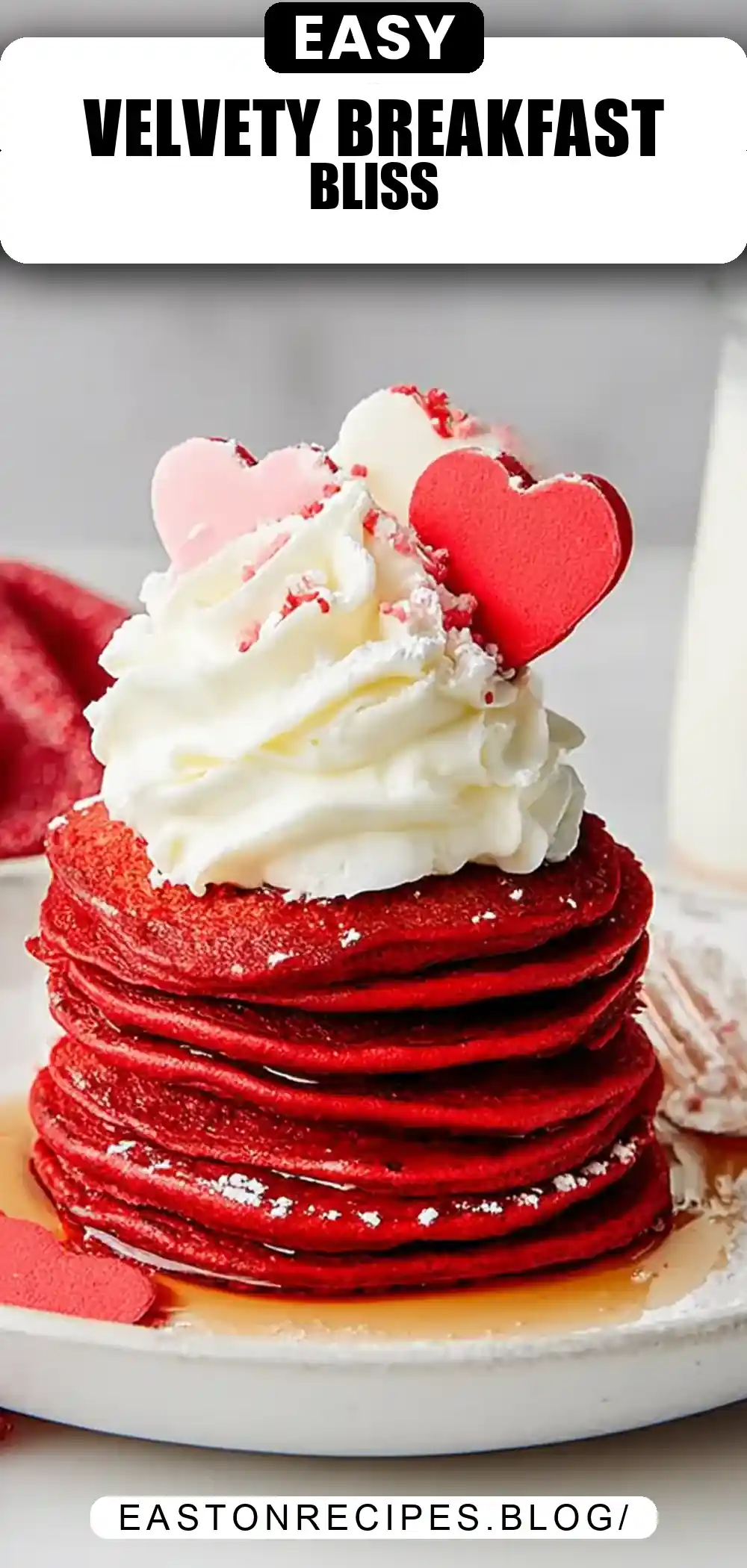 Red Velvet Pancakes